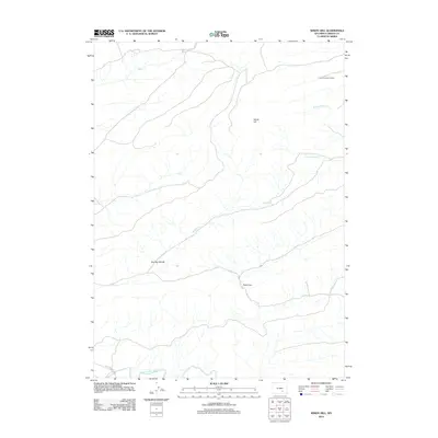 2012 Map of Windy Hill, 2012 Print