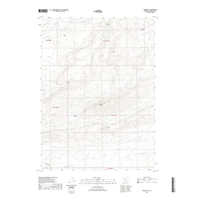 2017 Map of Windy Hill, 2017 Print
