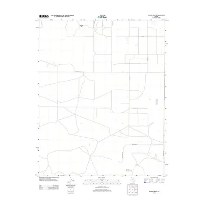 2012 Map of Windy Hill, 2012 Print