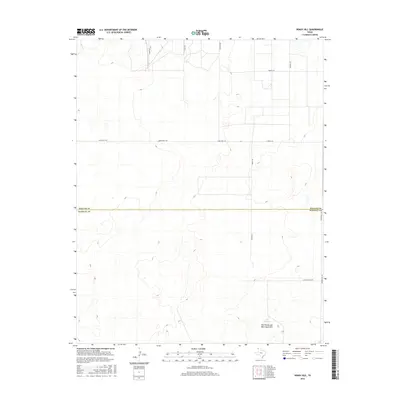 2016 Map of Windy Hill, 2016 Print