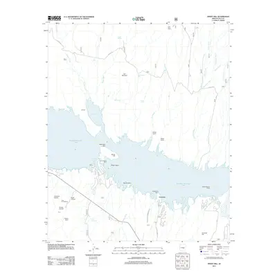 2011 Map of Windy Hill, 2011 Print