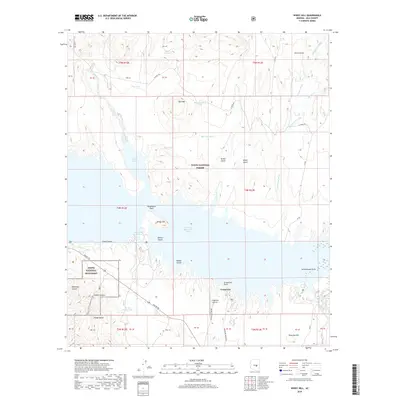 2018 Map of Windy Hill, 2018 Print