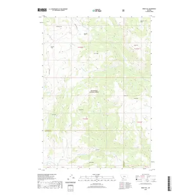 2020 Map of Windy Hill, 2020 Print