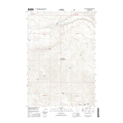 2015 Map of Windy Mountain, 2015 Print