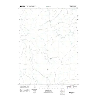 2012 Map of Windy Point, 2012 Print
