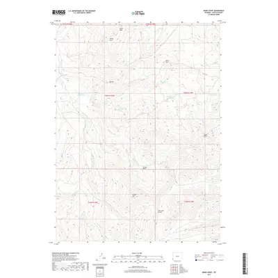 2017 Map of Windy Point, 2017 Print