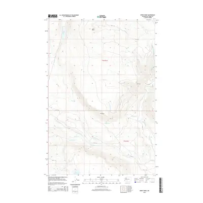 2014 Map of Windy Point, 2014 Print