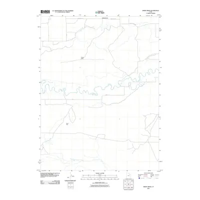2011 Map of Windy Ridge, 2011 Print
