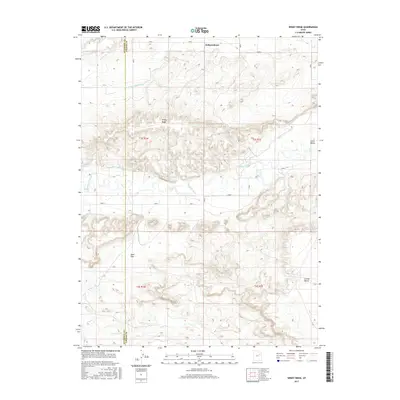 2017 Map of Windy Ridge, 2017 Print