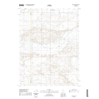 2020 Map of Windy Ridge, 2020 Print