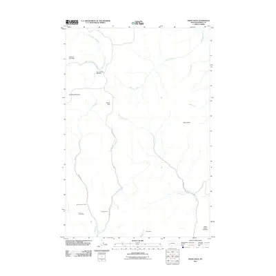 2011 Map of Windy Rock, 2011 Print