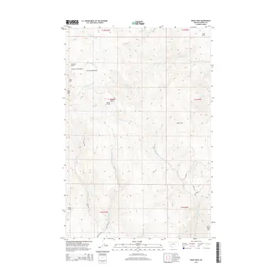 2014 Map of Windy Rock, 2014 Print