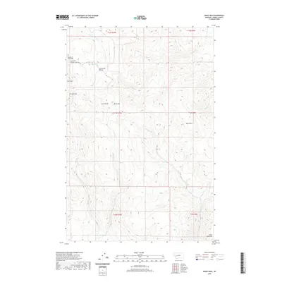 2020 Map of Windy Rock, 2020 Print