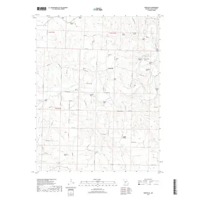 2017 Map of Windyville, 2017 Print