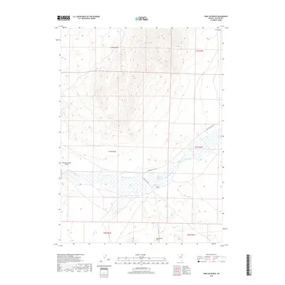 2018 Map of Wine Cup Ranch, 2018 Print