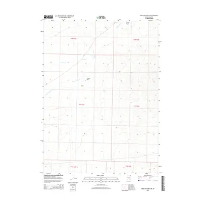 2014 Map of Wine Cup Ranch NE, 2014 Print