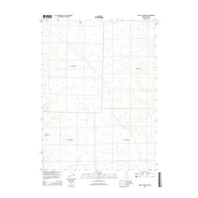 2014 Map of Wine Cup Ranch SE, 2014 Print