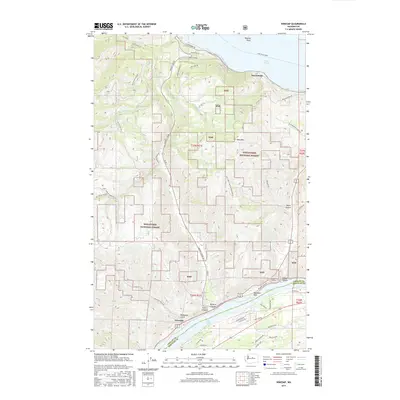 2017 Map of Winesap, 2017 Print