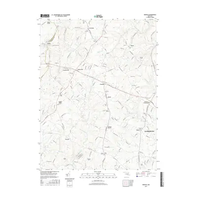 2016 Map of Winfield, 2016 Print
