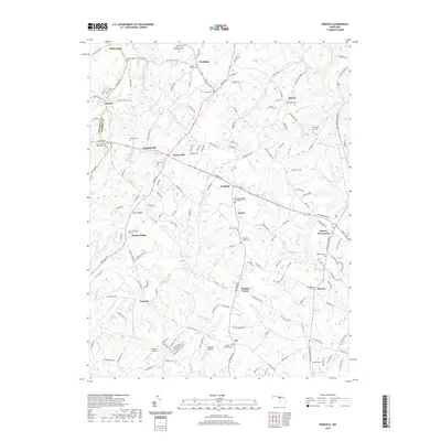 2019 Map of Winfield, 2019 Print