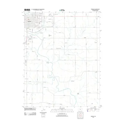 2012 Map of Winfield, 2012 Print