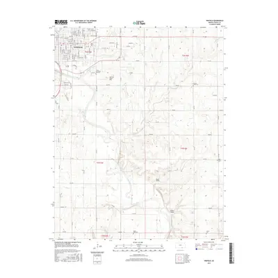 2015 Map of Winfield, 2015 Print