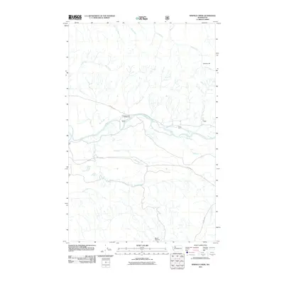 2011 Map of Winfield Creek, 2011 Print