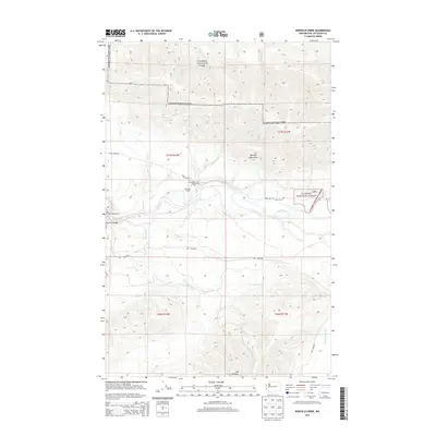 2014 Map of Winfield Creek, 2014 Print