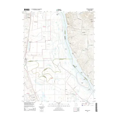2015 Map of Winfield, 2015 Print