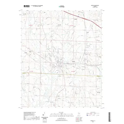 2020 Map of Winfield, 2020 Print