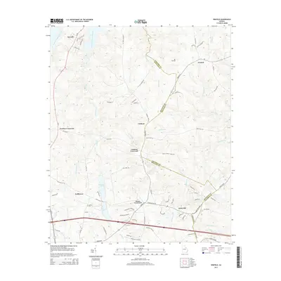 2014 Map of Winfield, 2014 Print
