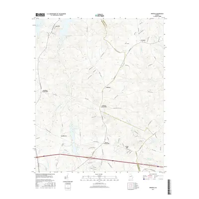 2017 Map of Winfield, 2017 Print