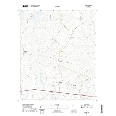 2020 Map of Winfield, 2020 Print
