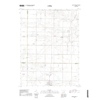 2018 Map of Winfield North, 2018 Print