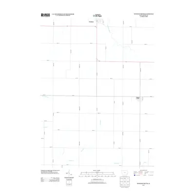 2013 Map of Winfield South, 2013 Print