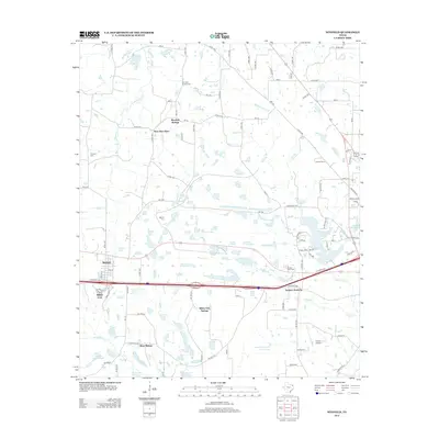 2013 Map of Winfield, 2013 Print