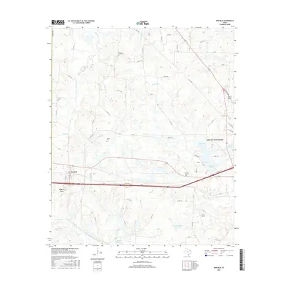 2016 Map of Winfield, 2016 Print