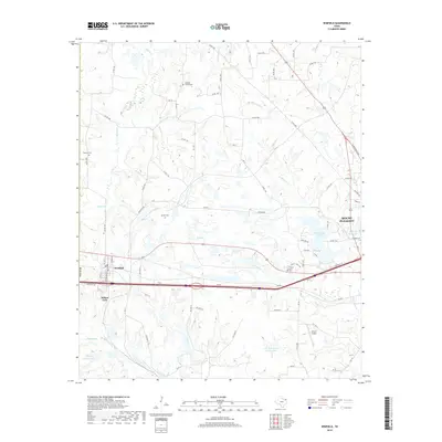 2019 Map of Winfield, 2019 Print
