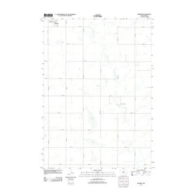 2012 Map of Winfred, 2012 Print