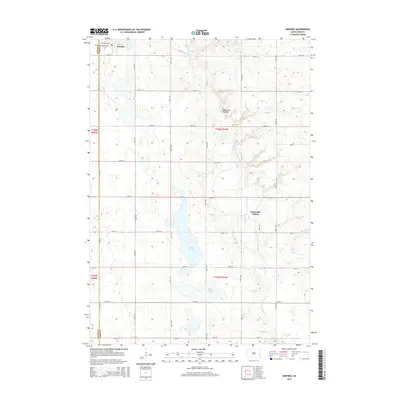 2015 Map of Winfred, 2015 Print