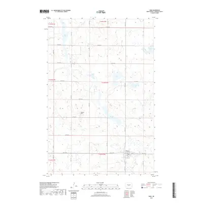 2018 Map of Wing, 2018 Print
