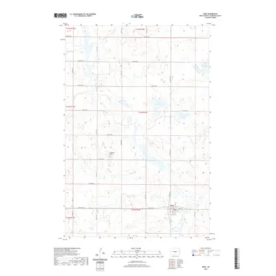 2020 Map of Wing, 2020 Print