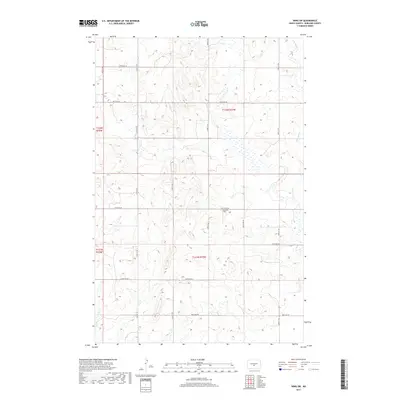 2017 Map of Wing SW, 2017 Print