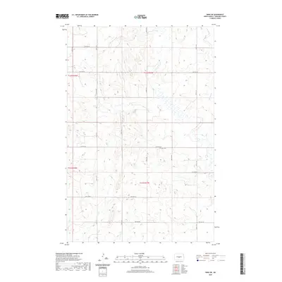 2020 Map of Wing SW, 2020 Print