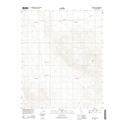 2015 Map of Wingate Pass, 2015 Print