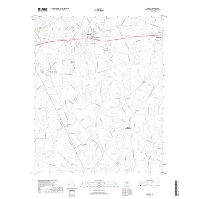 2019 Map of Wingate, 2019 Print