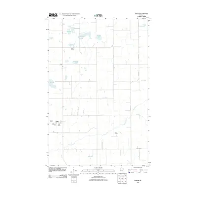 2010 Map of Winger, 2010 Print