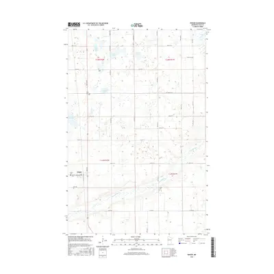 2016 Map of Winger, 2016 Print