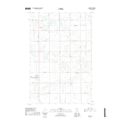 2019 Map of Winger, 2019 Print