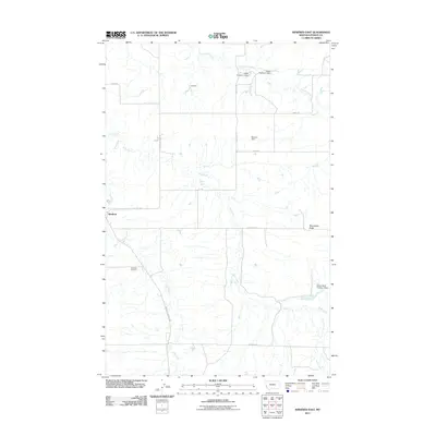 2011 Map of Winifred East, 2011 Print